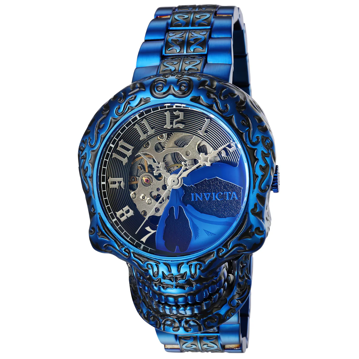 Invicta Artist Automatic Men's Watch - 50.5mm, Black, Blue (33968)