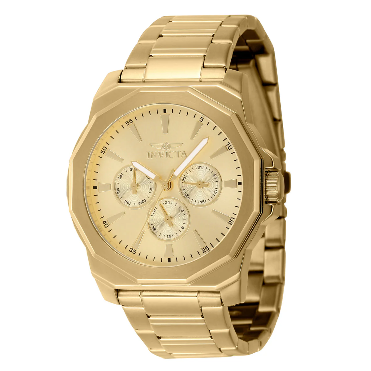 Invicta Speedway Multifunction Men's Watch - 42mm. Gold (46855)
