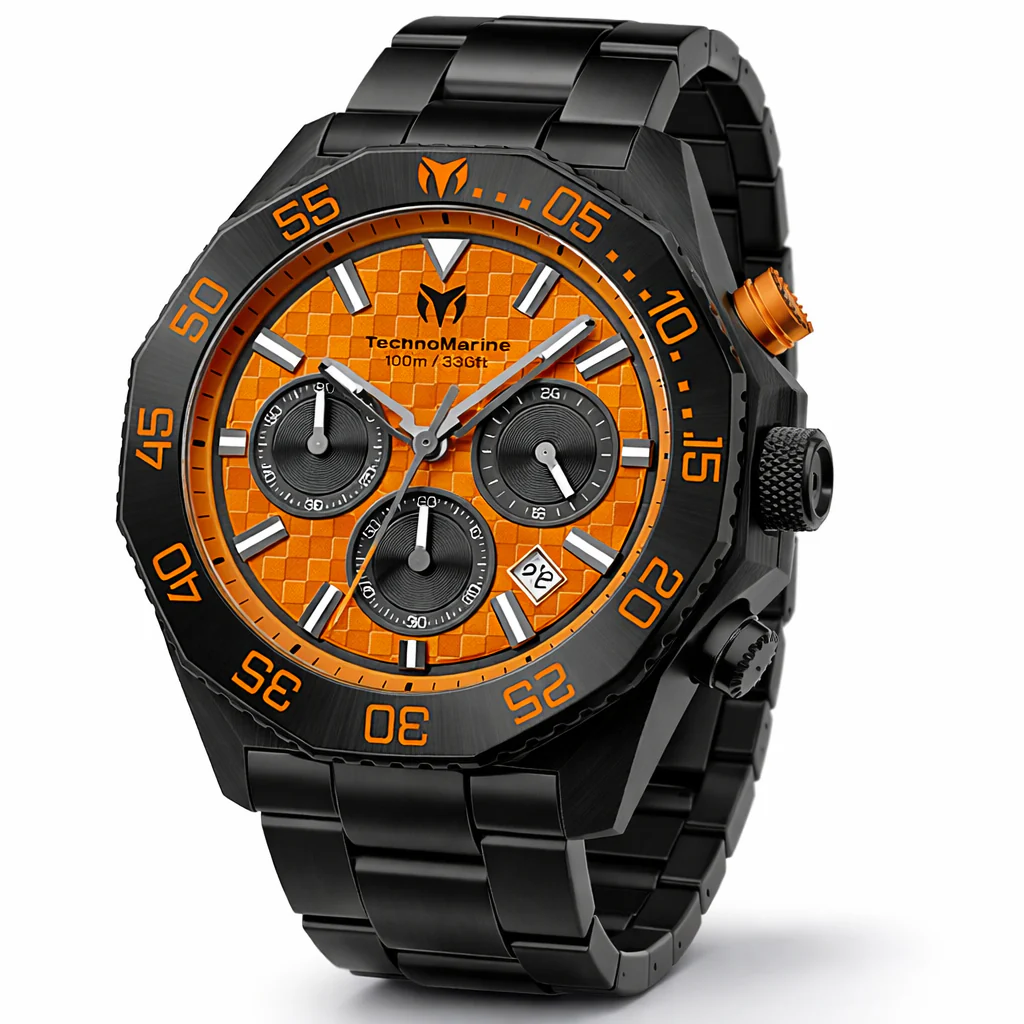 TechnoMarine Racing Legends Racing Legends Men's Watch - 44.2mm. Black (TM-525021)