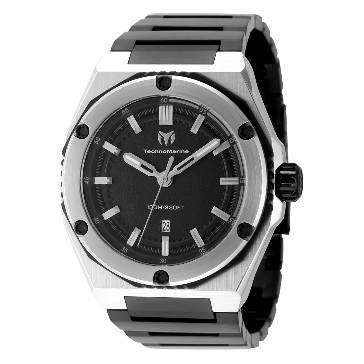 TechnoMarine Coral Legacy Men's Watch - 45mm. Black (TM-416089) 1 TechnoMarine Coral Legacy Men's Watch - 45mm. Black (TM-416089)