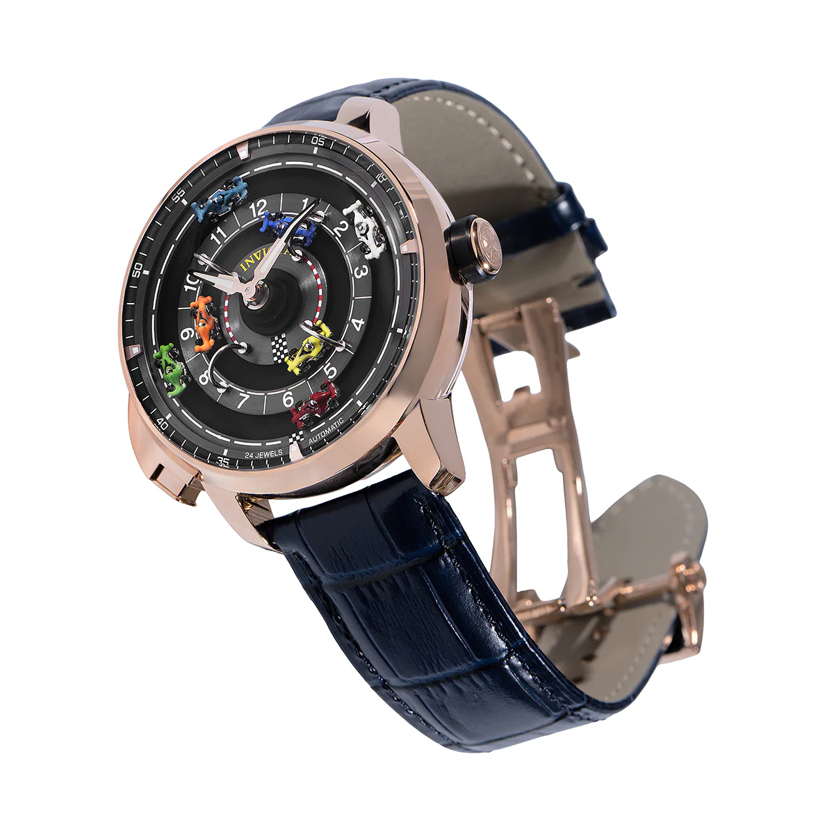 Invicta Racing Automatic Men's Watch - 46mm. Navy Blue with Interchangeable Strap (69135) 6 Invicta Racing Automatic Men's Watch - 46mm. Navy Blue with Interchangeable Strap (69135)