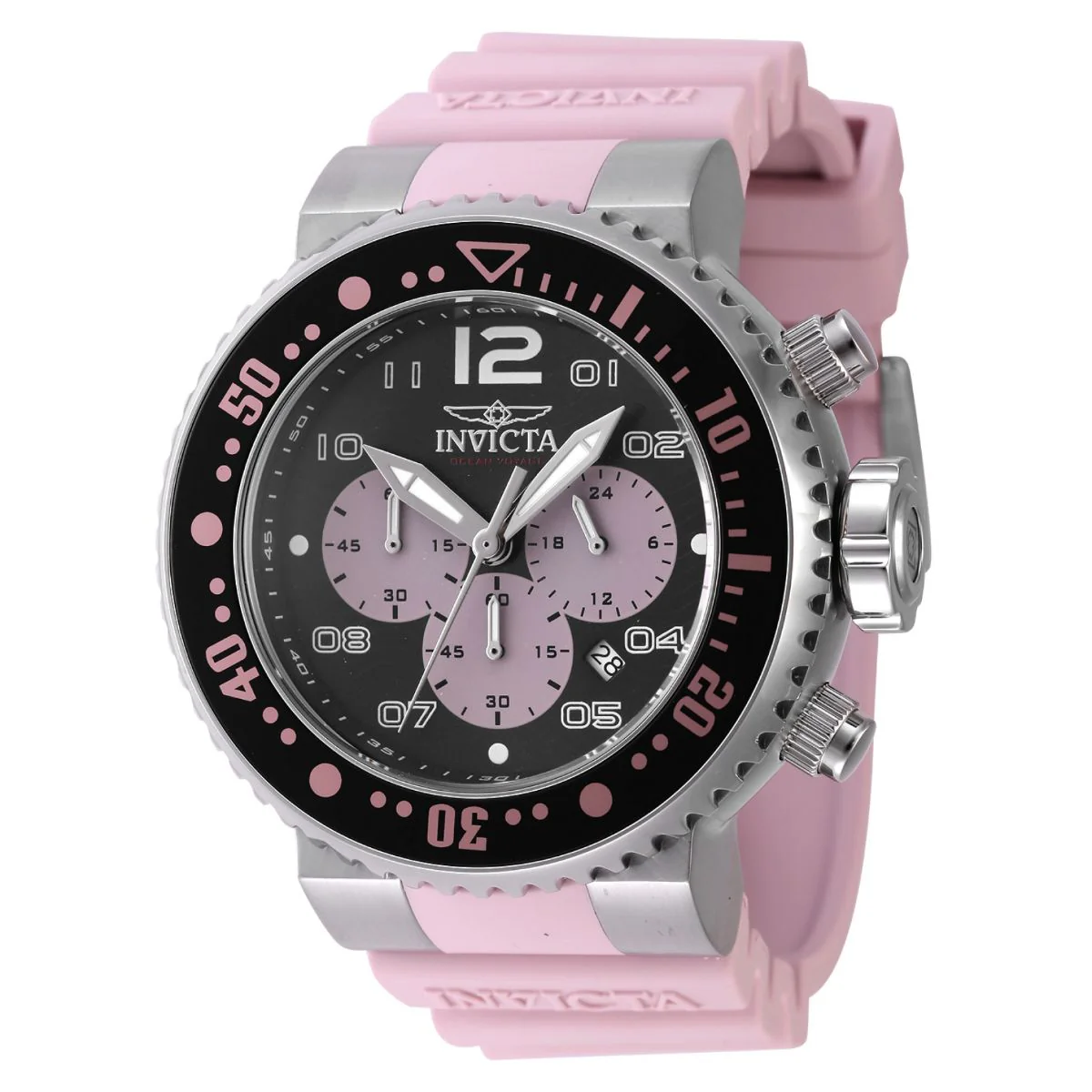 Invicta Pro Diver Crew Miami Special Edition Men's Watch - 52mm. Pink (47197)