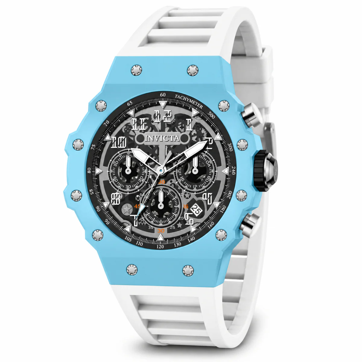 Invicta Racing Vaulthan Men's Watch - 44mm. White (69673) 1 Invicta Racing Vaulthan Men's Watch - 44mm. White (69673)