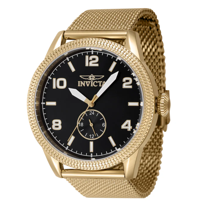 Invicta Vintage Men's Multifunction Watch - 44mm. Gold (47135)