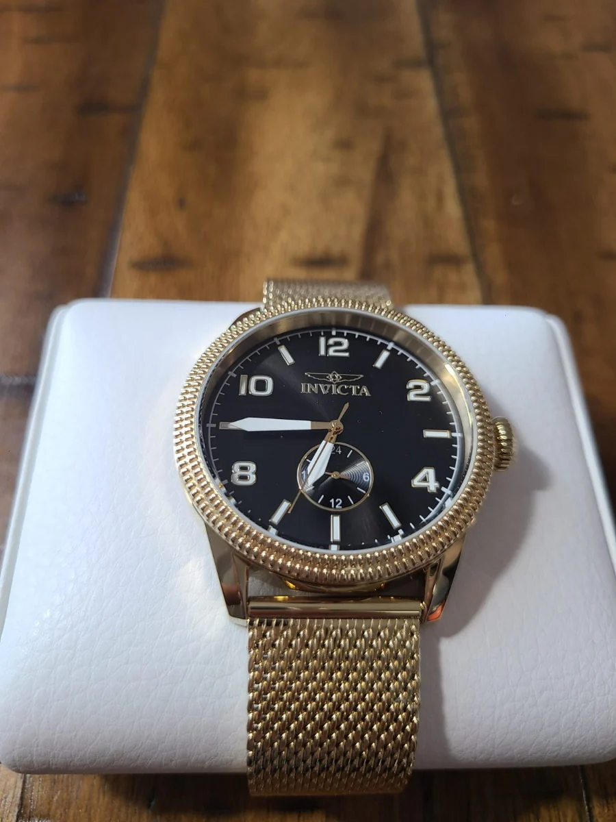 Invicta Vintage Men's Multifunction Watch - 44mm. Gold (47135) 3 Invicta Vintage Men's Multifunction Watch - 44mm. Gold (47135)