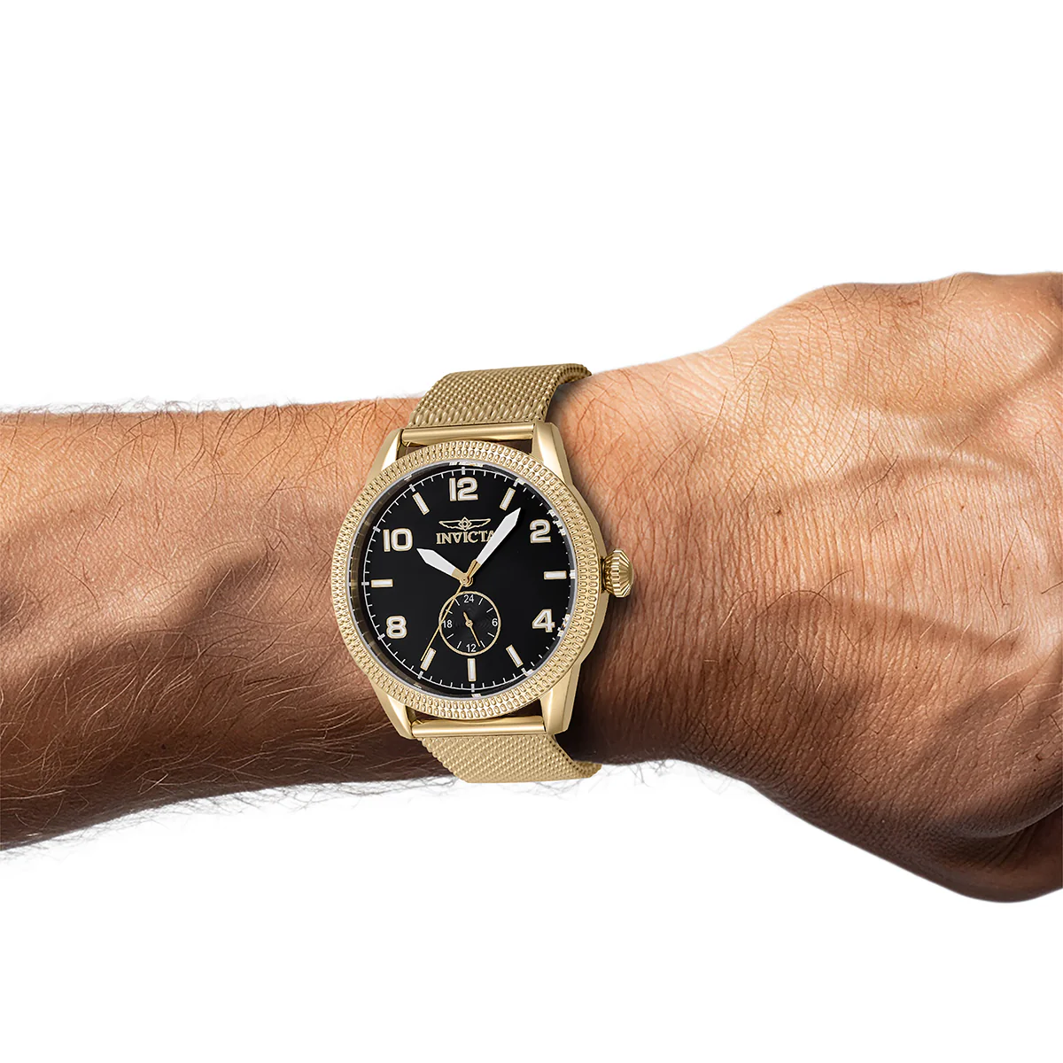 Invicta Vintage Men's Multifunction Watch - 44mm. Gold (47135) 5 Invicta Vintage Men's Multifunction Watch - 44mm. Gold (47135)