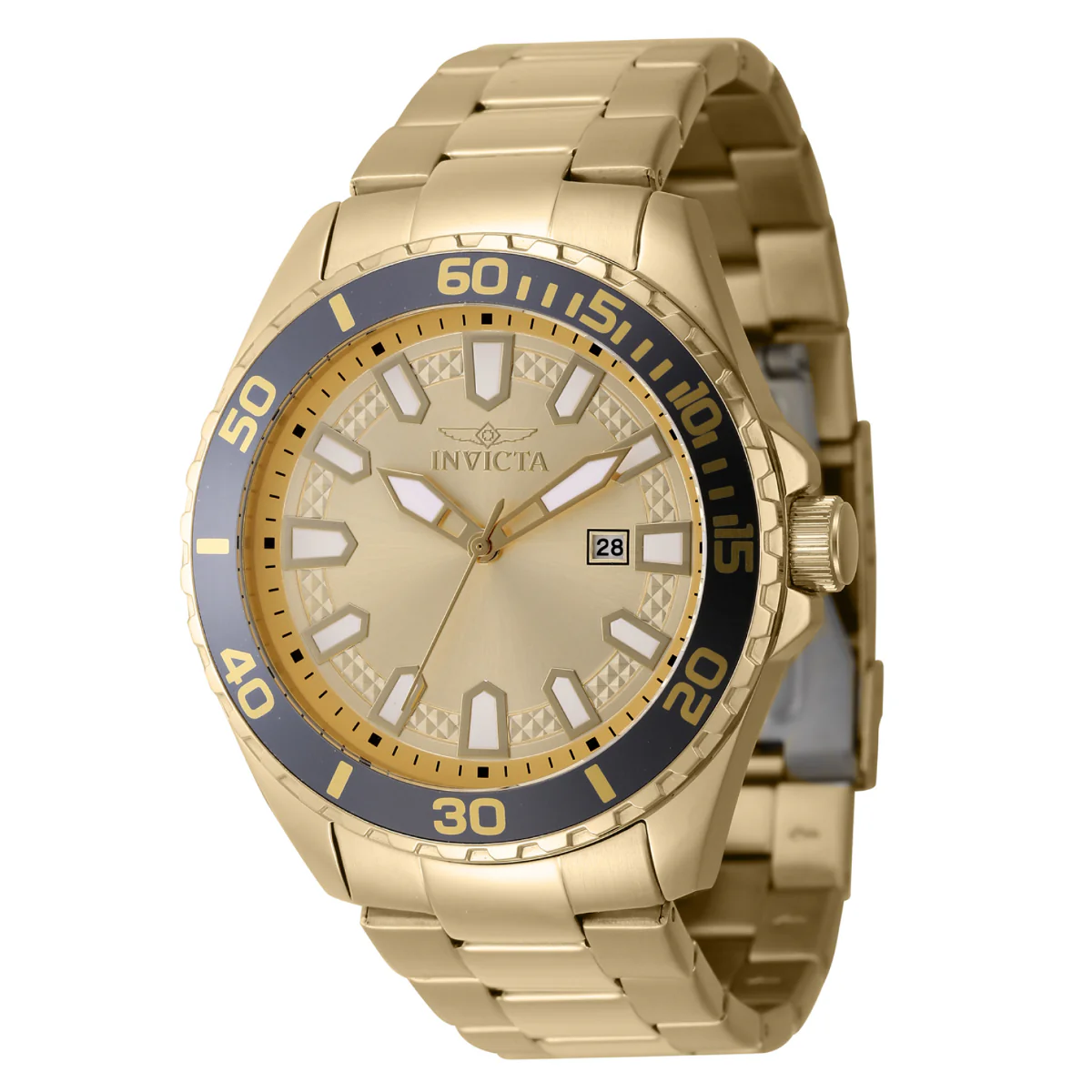 Invicta Pro Diver Men's Watch - 46mm. Gold (47341)