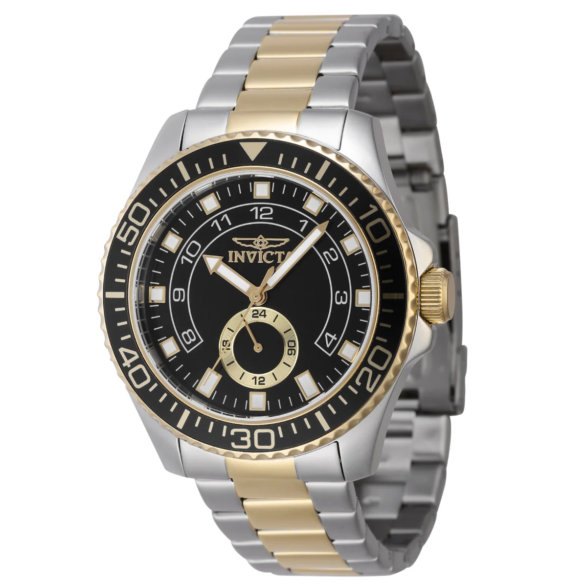Invicta Pro Diver Command Men's Watch - 44mm. Gold. Steel (47128)