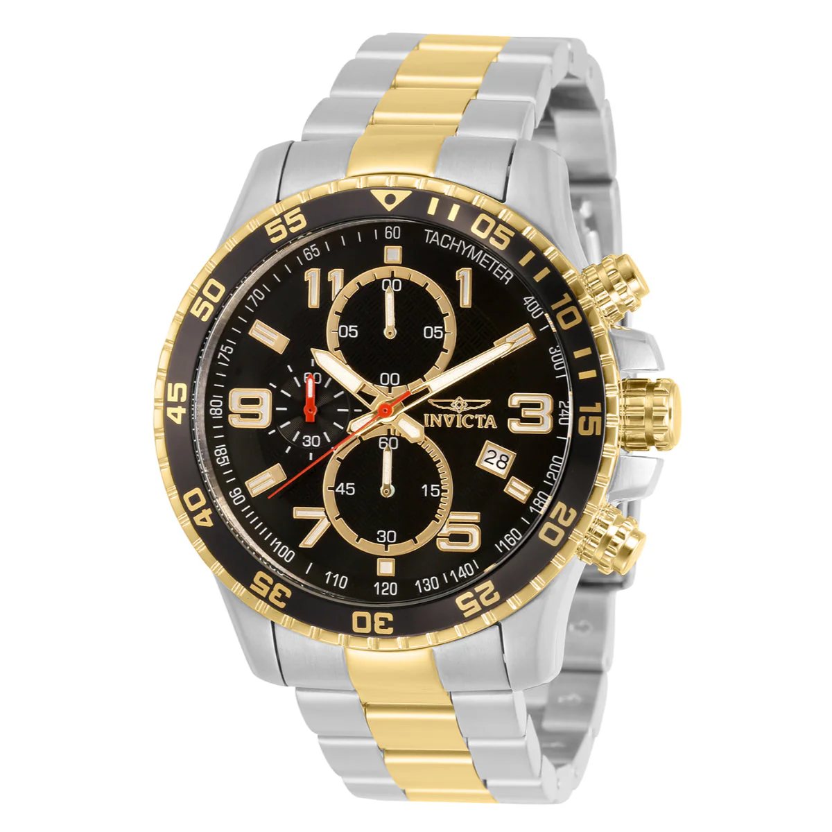 Invicta Specialty Fortitude Men's Watch - 45mm. Steel. Gold (14876)