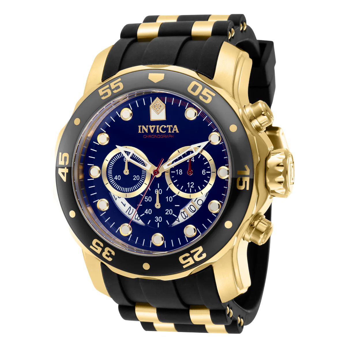 Invicta Pro Diver SCUBA Men's Watch - 48mm. Gold, Black (37229)