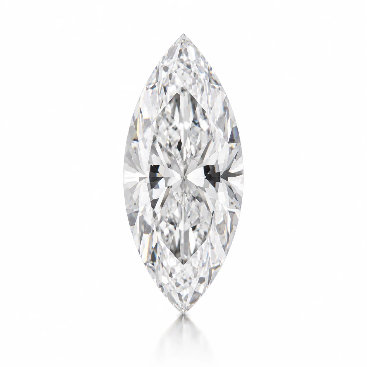 1.56 Carat Marquise White Lab Grown Diamond F Color VVS2 Clarity IGI Certificate #790623004