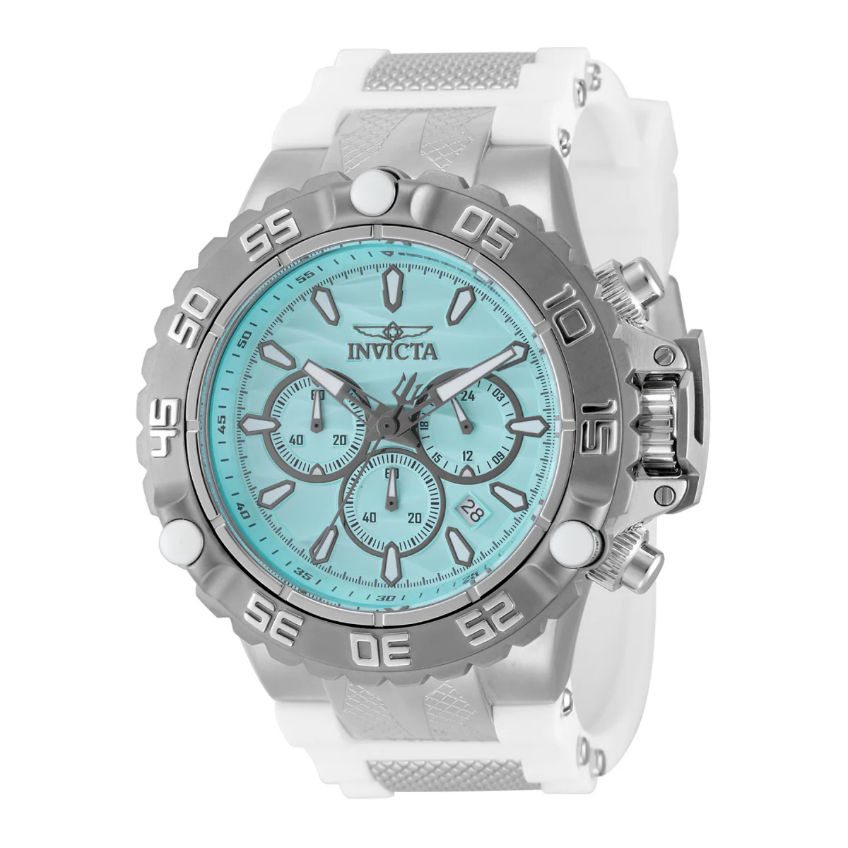 Invicta Subaqua Poseidon Men's Watch - 55.4mm. White. Steel (48557)