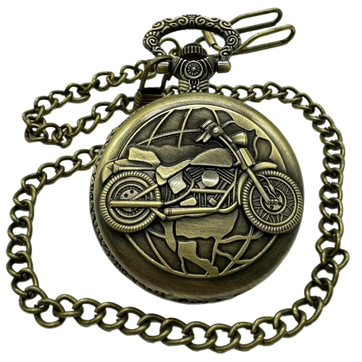 Invicta Vintage Road Warrior Pocket Watch - 47mm. Bronze (49002)