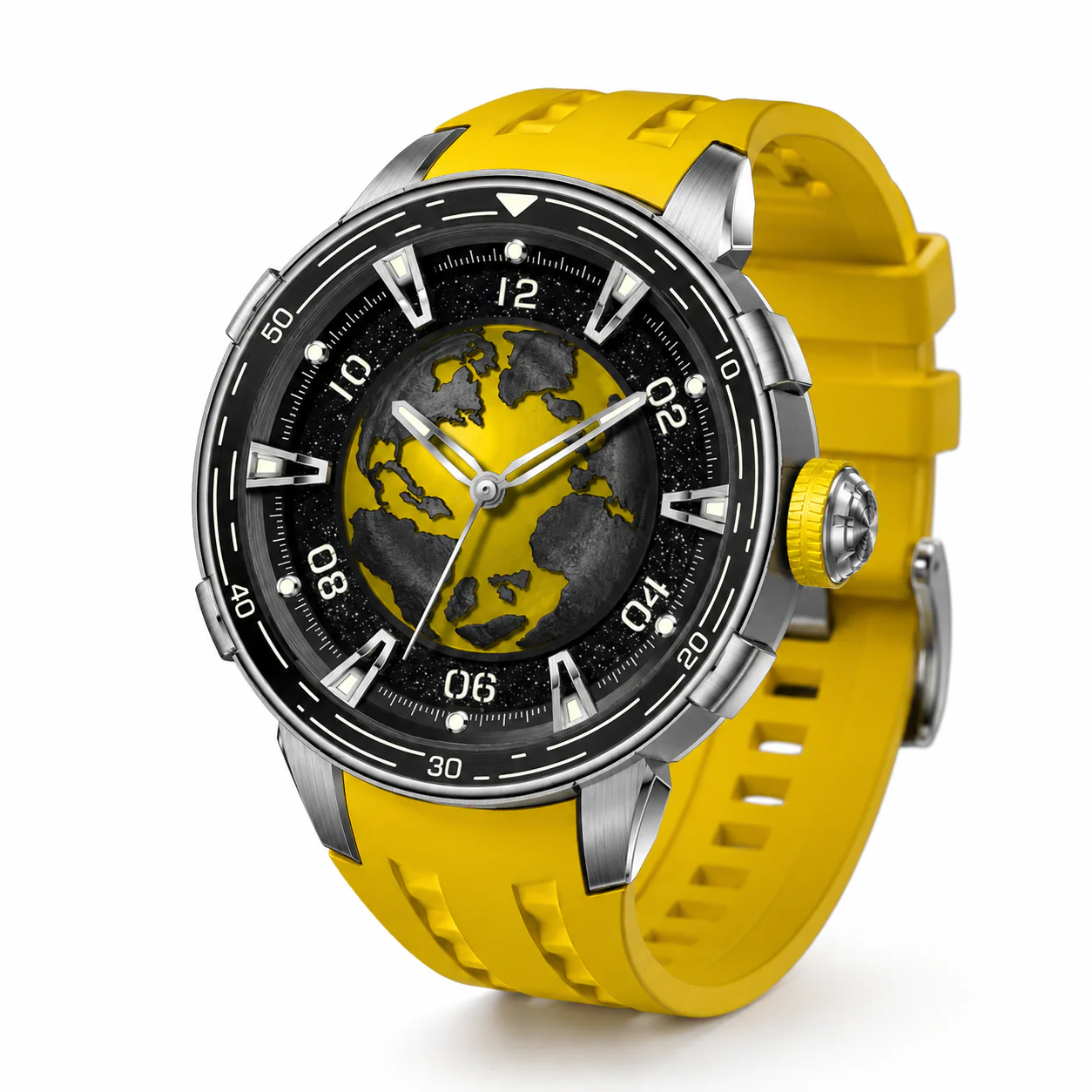 Invicta Objet D Art Aphelior Automatic Men's Watch - 40.2mm, Yellow with Interchangeable Strap (70114)