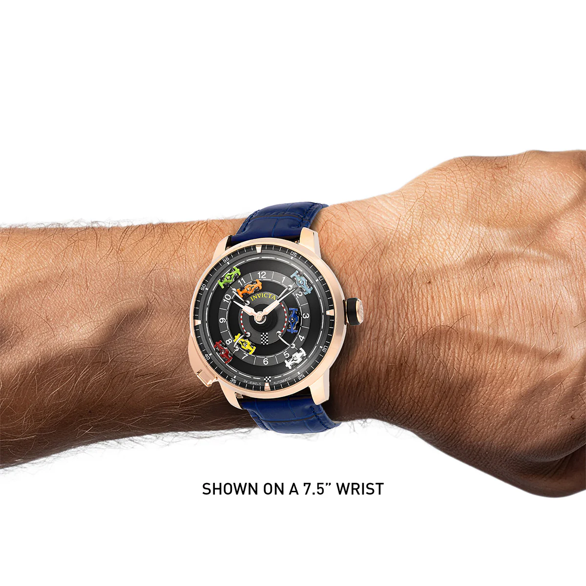 Invicta Racing Automatic Men's Watch - 46mm. Navy Blue with Interchangeable Strap (69135) 9 Invicta Racing Automatic Men's Watch - 46mm. Navy Blue with Interchangeable Strap (69135)