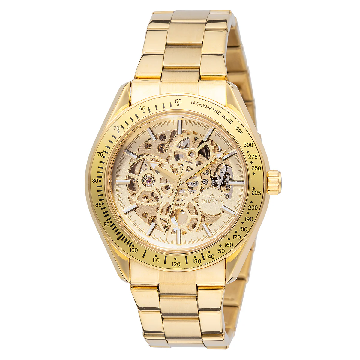 Invicta Objet D Art Excelsior Automatic Men's Watch w/ Skeleton Dial - 43mm. Gold (49501) 1 Invicta Objet D Art Excelsior Automatic Men's Watch w/ Skeleton Dial - 43mm. Gold (49501)