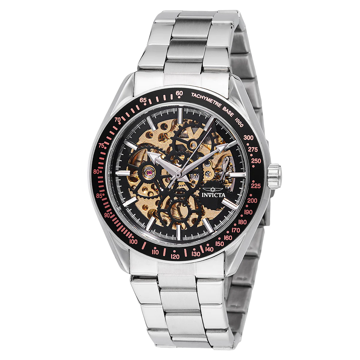 Invicta Objet D Art Excelsior Automatic Men's Watch w/ Skeleton Dial - 43mm. Silver (49500) 1 Invicta Objet D Art Excelsior Automatic Men's Watch w/ Skeleton Dial - 43mm. Silver (49500)
