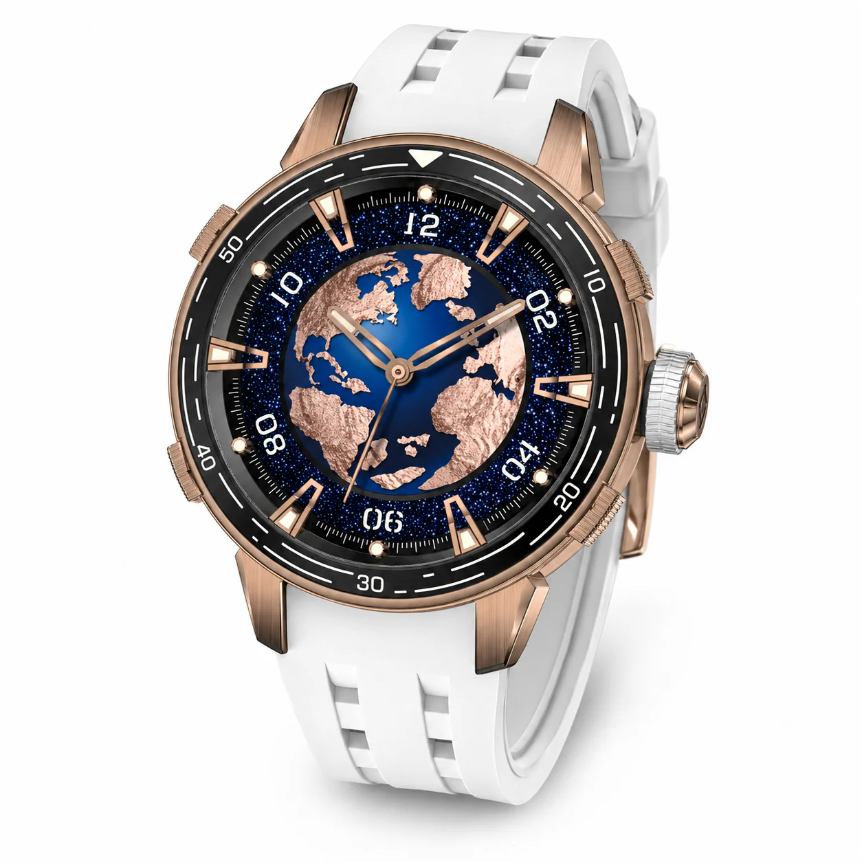Invicta Celestial Astelis Automatic Men's Watch - 40.2mm. White with Interchangeable Strap (70090) 1 Invicta Celestial Astelis Automatic Men's Watch - 40.2mm. White with Interchangeable Strap (70090)