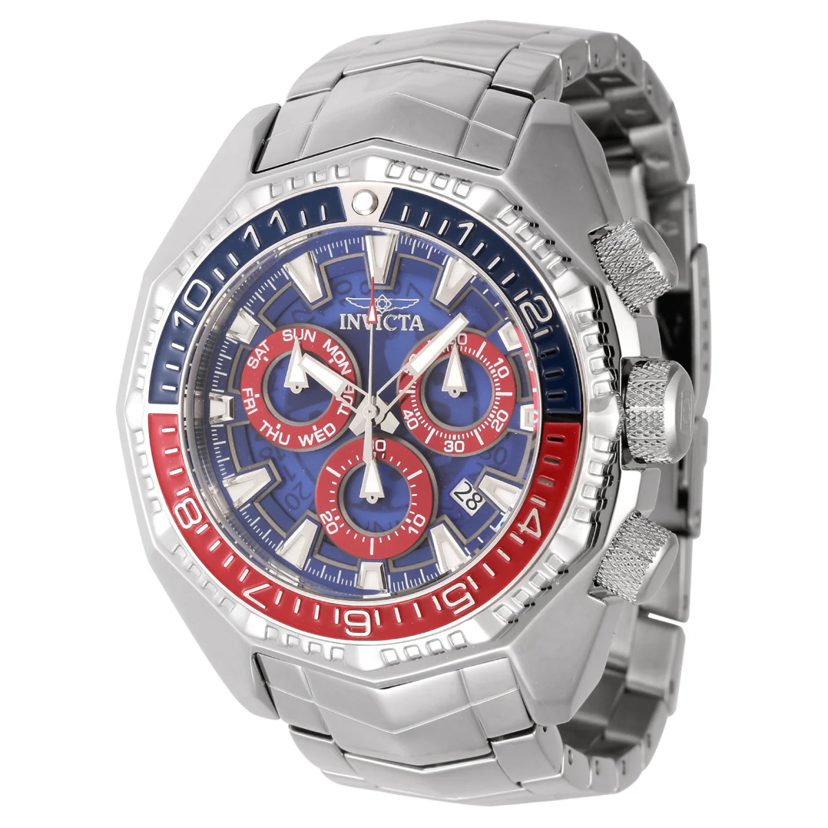 Invicta Akula Tellurion Swiss Ronda Z60 Caliber Men's Watch - 55mm. Steel (44296)