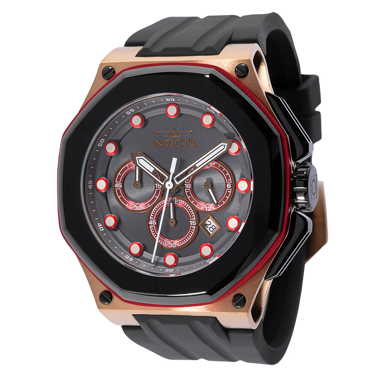 Invicta Akula Kasmat Men's Watch - 50mm. Black (46150)