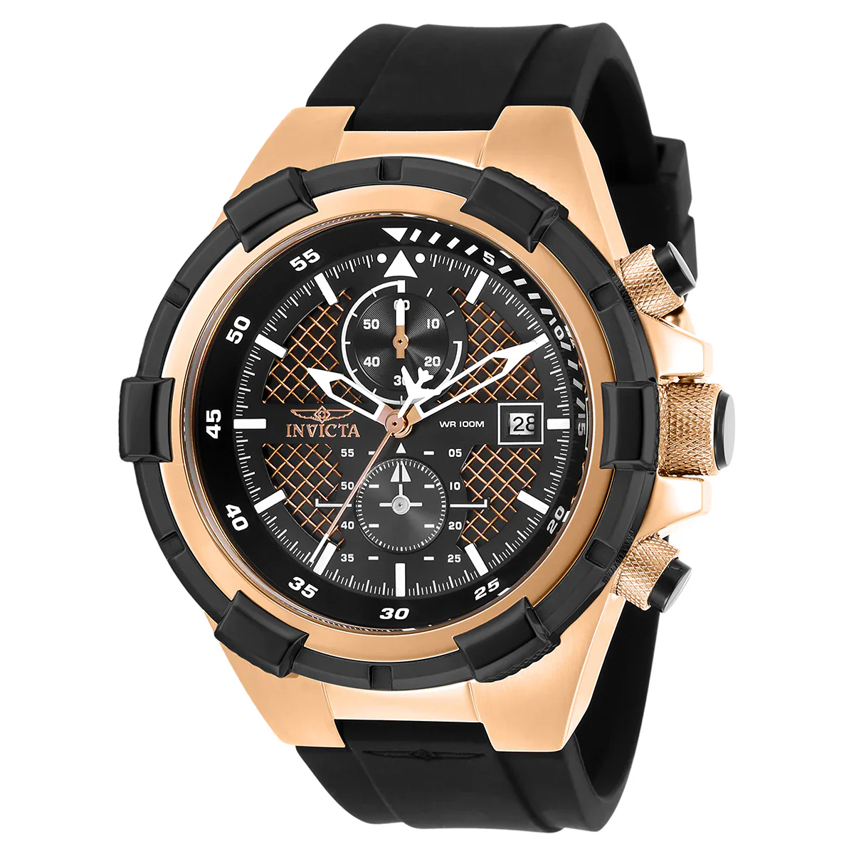 Invicta Aviator Jetframe Men's Watch - 50.5mm, Black (28097)