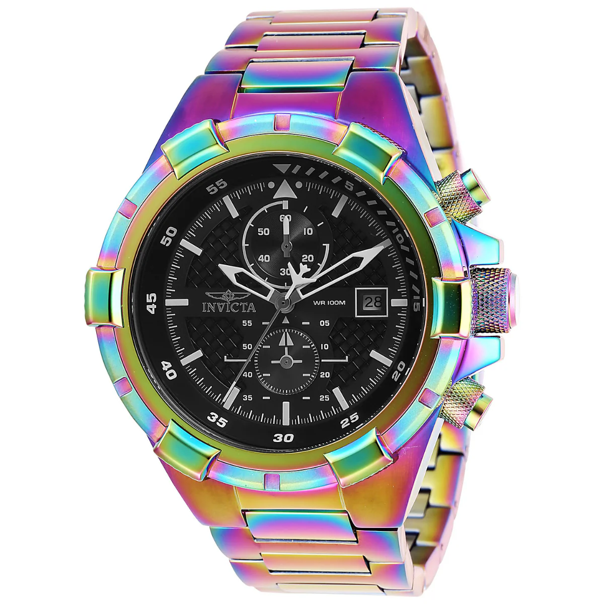 Invicta Aviator Falcon Men's Watch - 50.5mm, Iridescent (28135)
