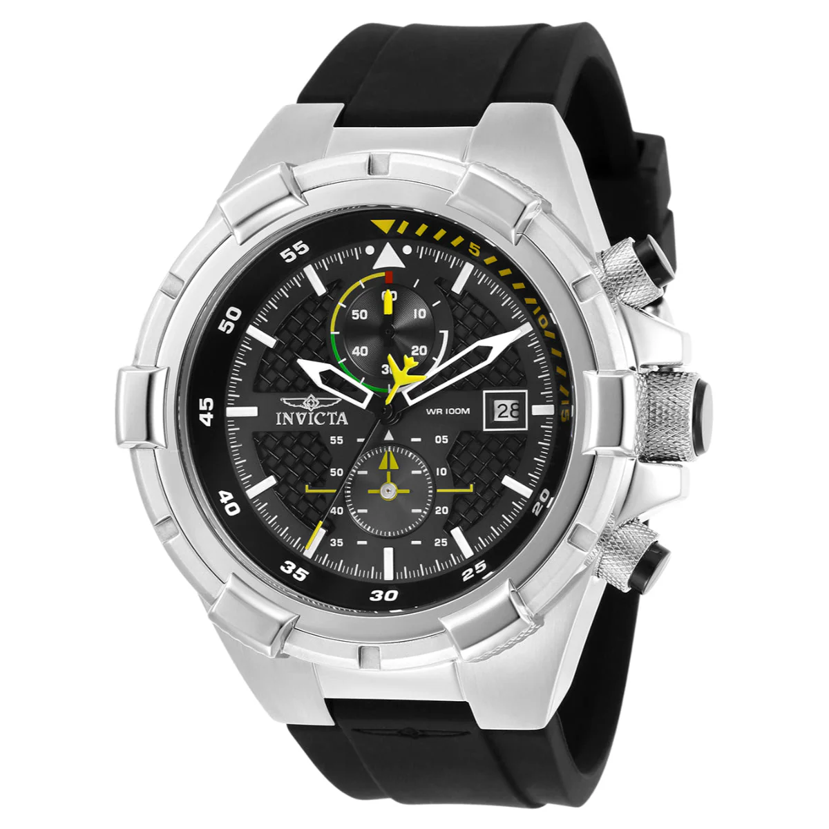 Invicta Aviator Jetframe Men's Watch - 50.5mm, Black (28102)