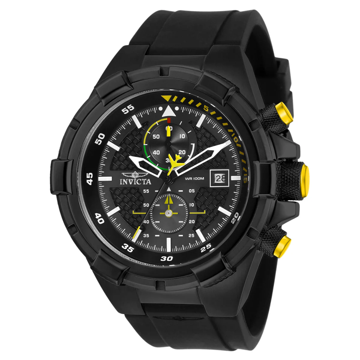 Invicta Aviator Jetframe Men's Watch - 50.5mm, Black (28103)