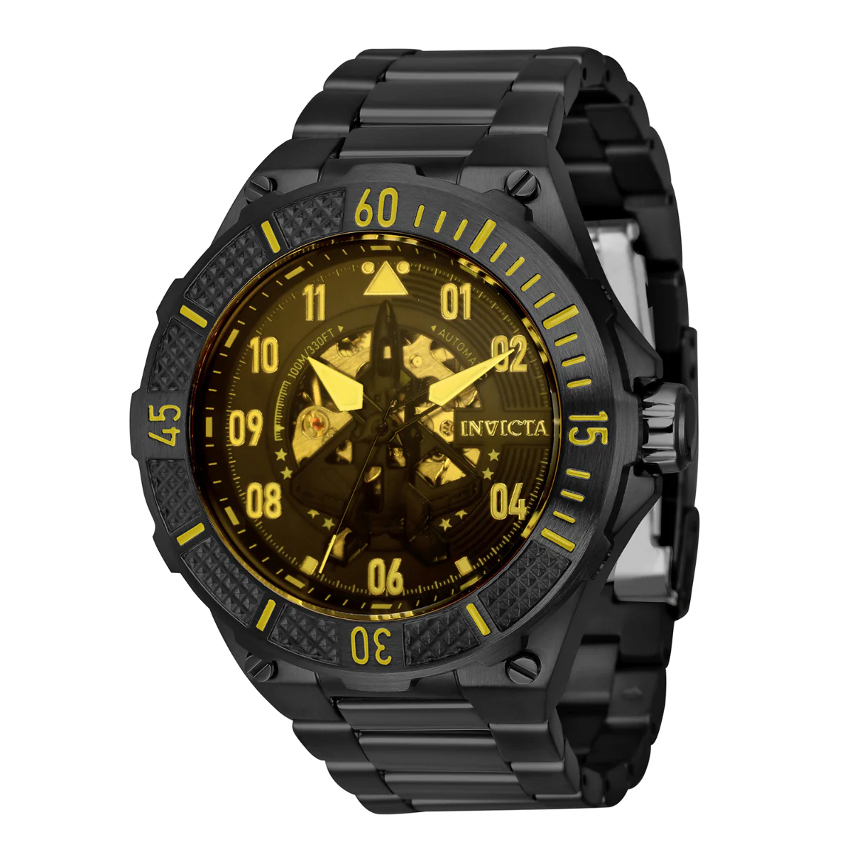 Invicta Aviator Automatic Men's Watch - 50mm. Gunmetal (39916)