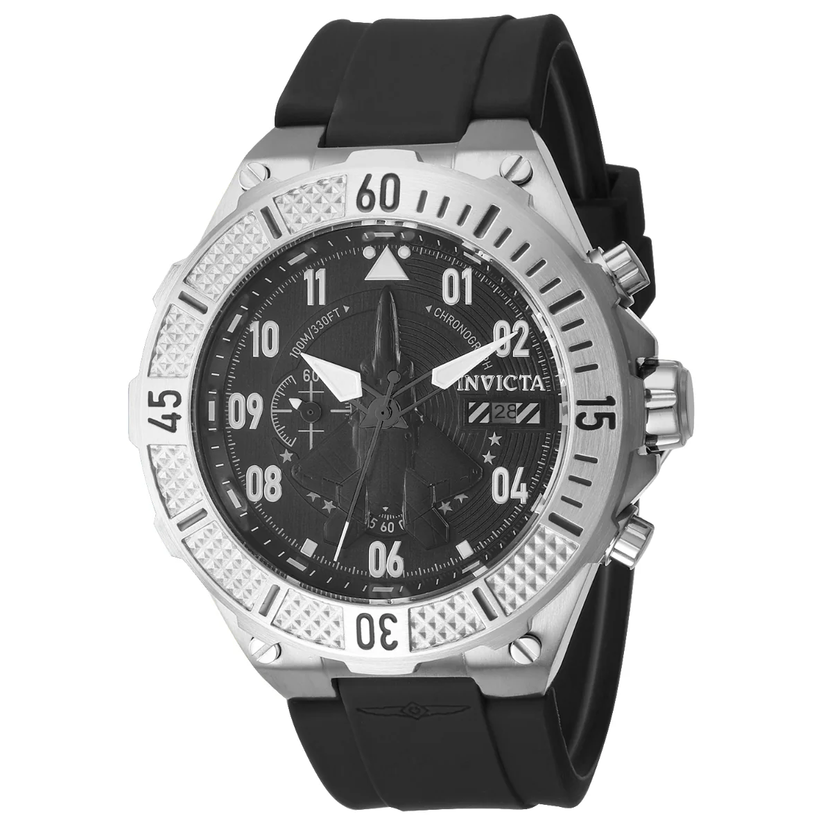 Invicta Aviator Ascend Men's Watch - 50mm, Black (39888)