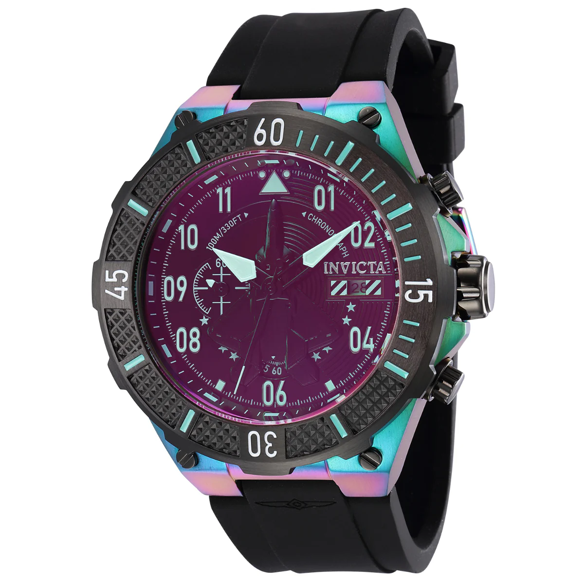 Invicta Aviator Ascend Men's Watch - 50mm, Black (39901)