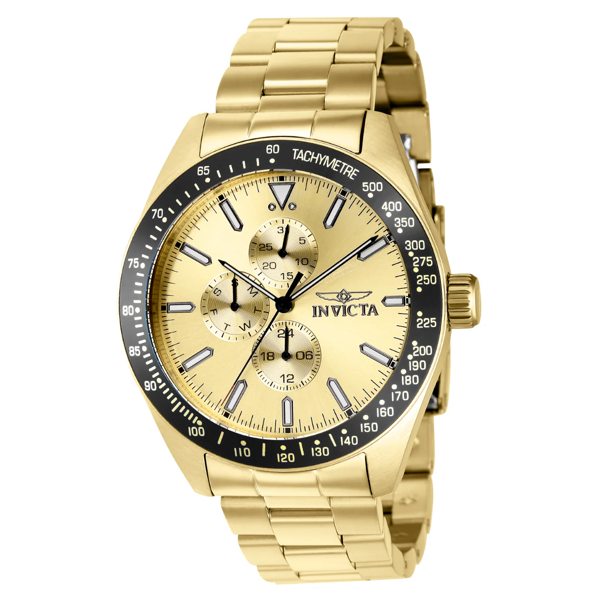 Invicta Aviator Storm Men's Watch - 45mm. Gold (38970)