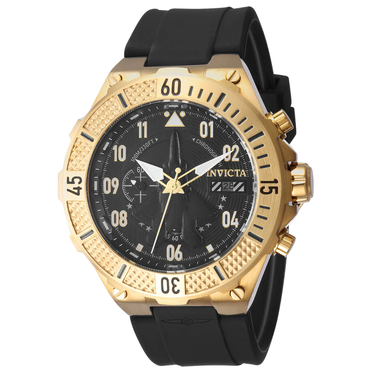 Invicta Aviator Ascend Men's Watch - 50mm, Black (39889)