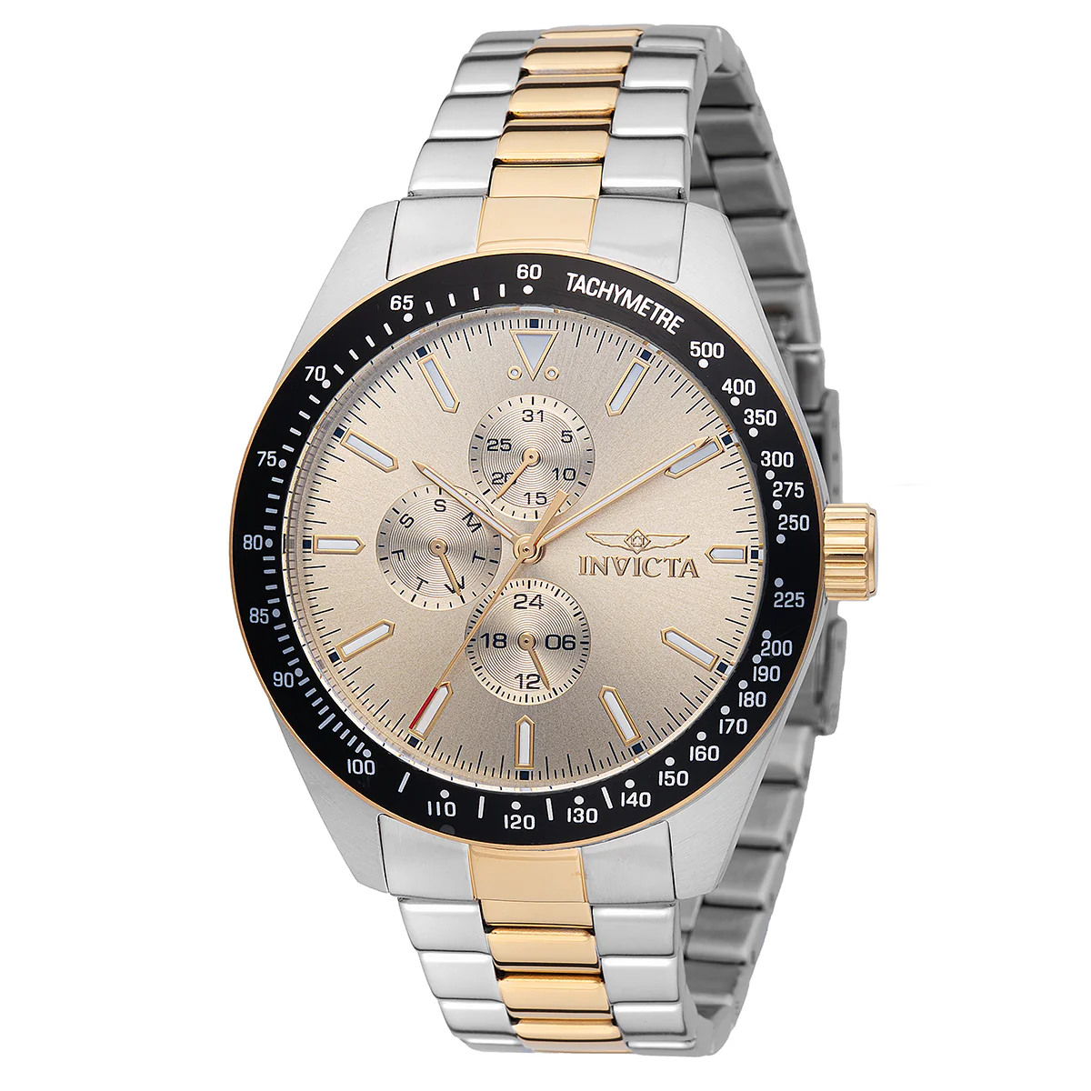 Invicta Aviator Storm Men's Watch - 45mm. Gold, Steel (48862)