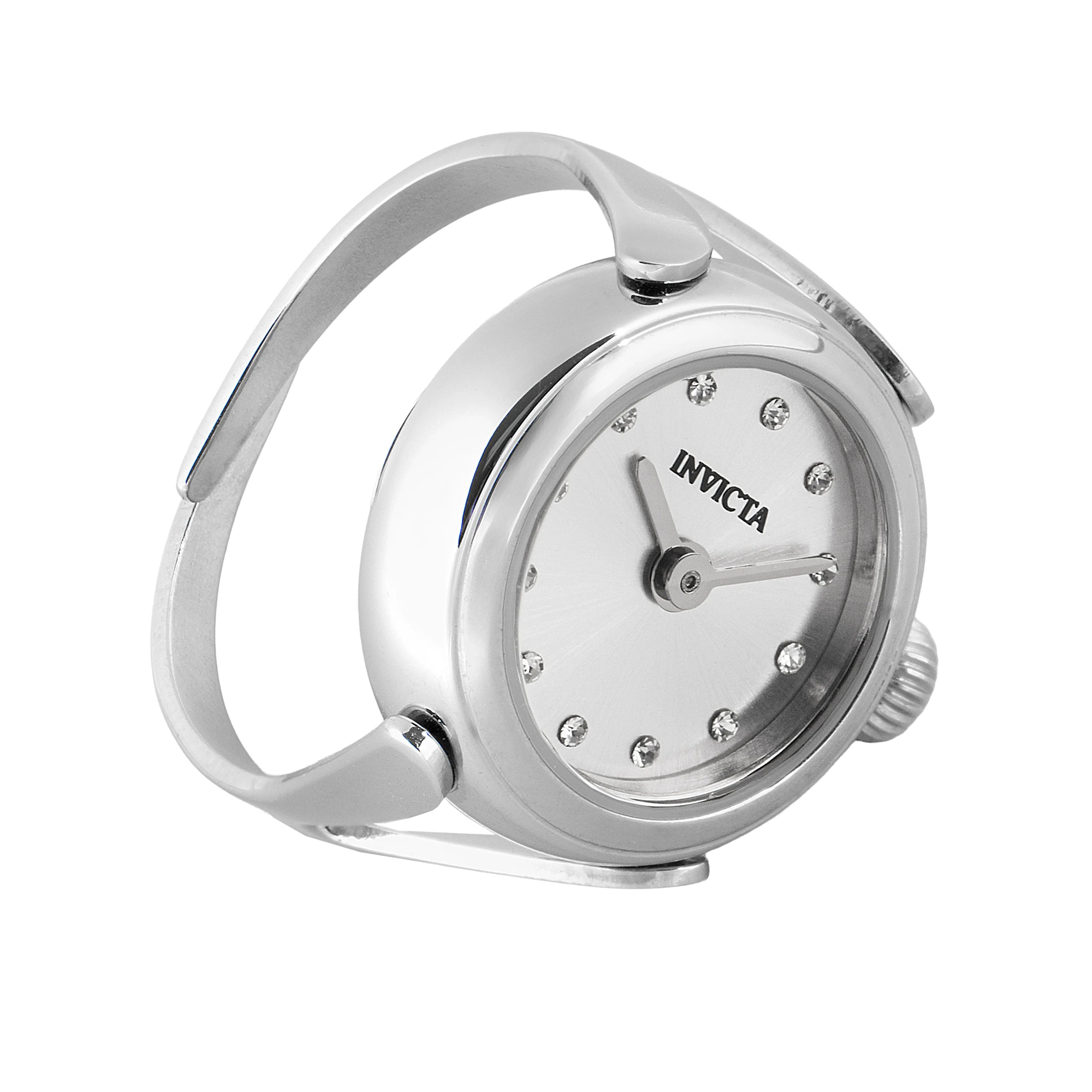 Invicta Angel Lumalink Women's Ring Watch - 17.5mm. Steel (44480) 3 Invicta Angel Lumalink Women's Ring Watch - 17.5mm. Steel (44480)