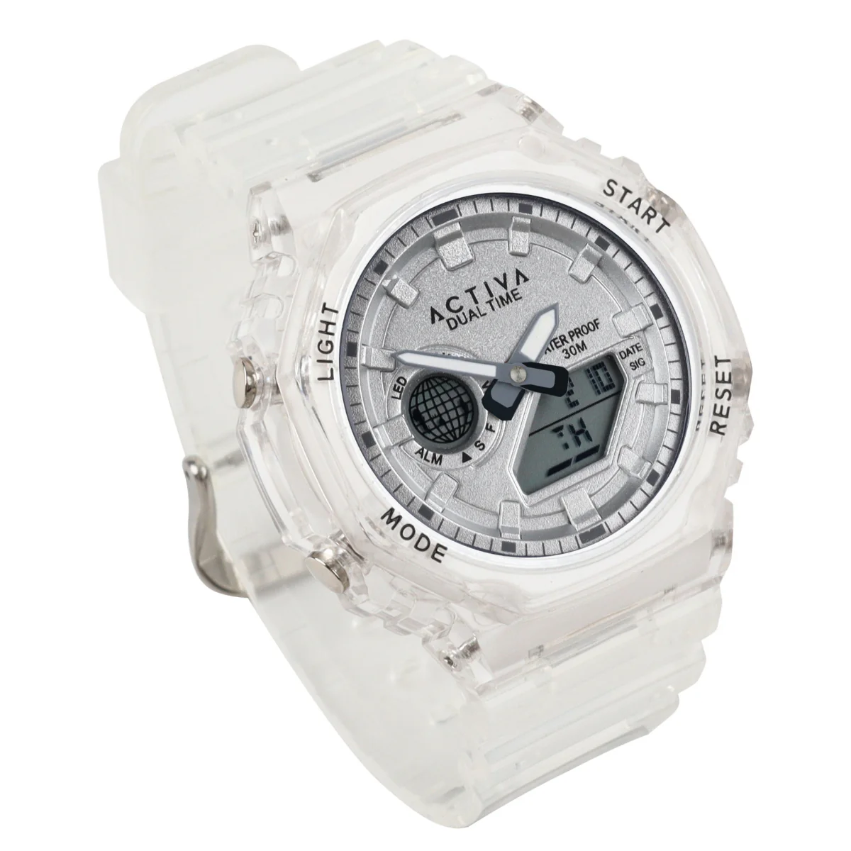 Activa Recon X Invicta Digital Unisex Watch - 45.5mm. Transparent. White (ACW423-016) 2 Activa Recon X Invicta Digital Unisex Watch - 45.5mm. Transparent. White (ACW423-016)