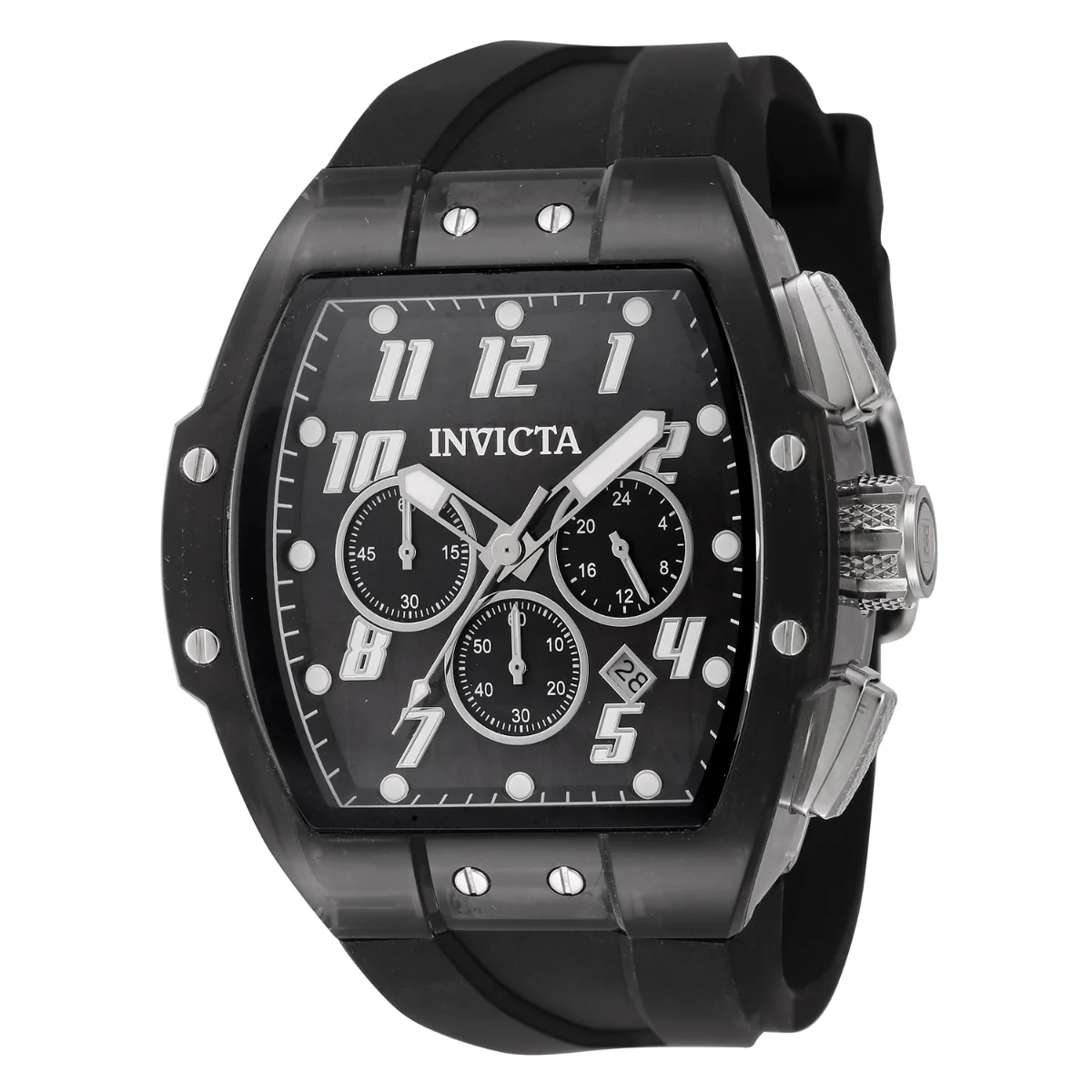 Invicta S1 Rally Kinesia Anatomic Men's Watch - 47mm. Black (45480)