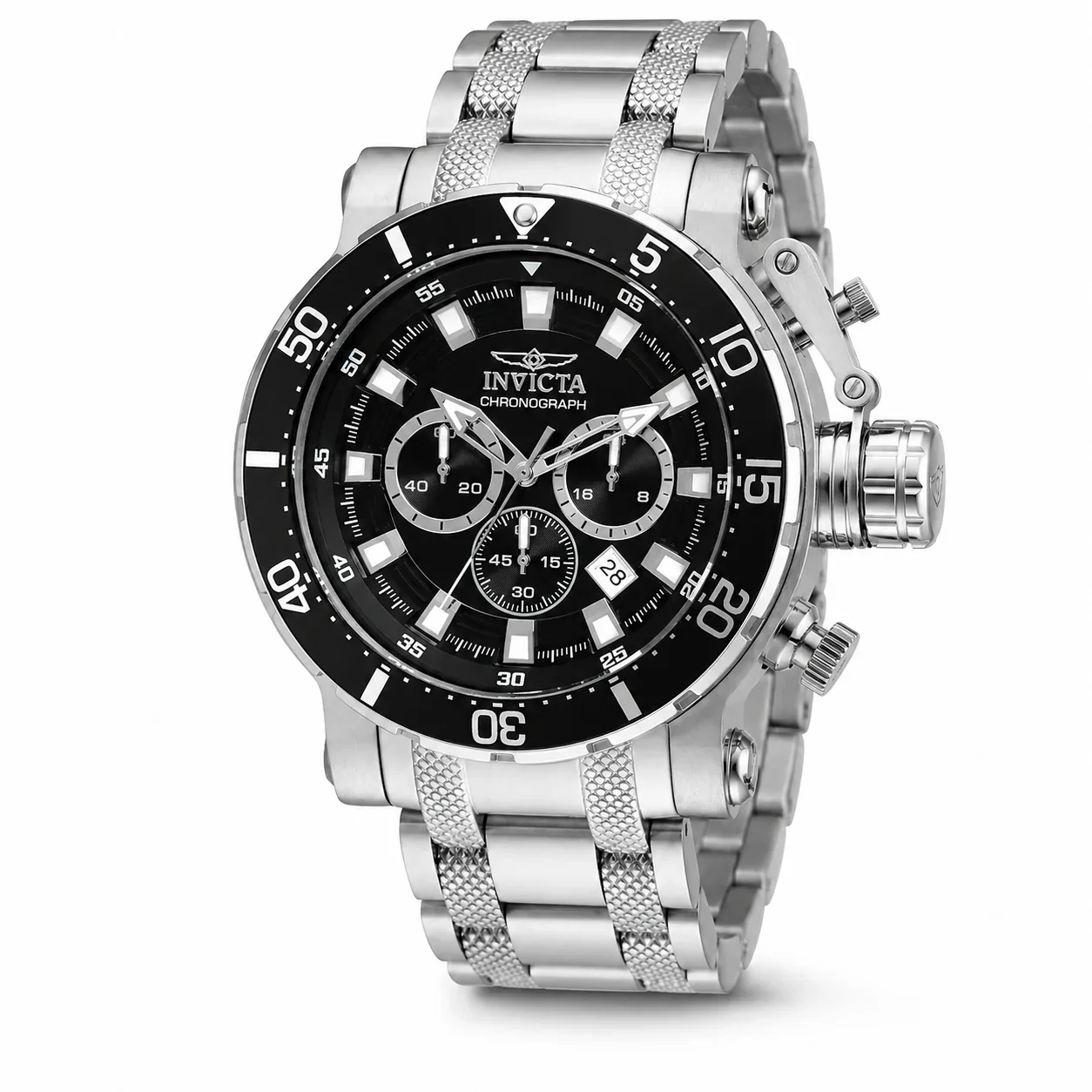 Invicta Coalition Forces Night Hawk Men's Watch - 52mm. Steel (32704)
