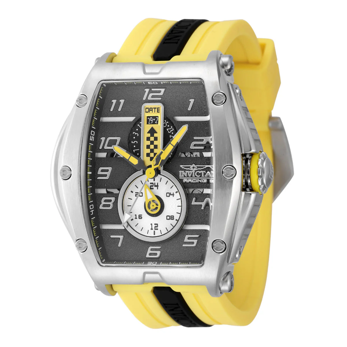Invicta Racing Vibe RPM Men's Watch - 57mm. Yellow. Black (47383) 1 Invicta Racing Vibe RPM Men's Watch - 57mm. Yellow. Black (47383)