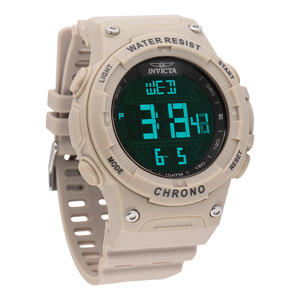 Invicta Racing Burnout Digital Men's Watch - 52mm. Light Brown (47526) 3 Invicta Racing Burnout Digital Men's Watch - 52mm. Light Brown (47526)