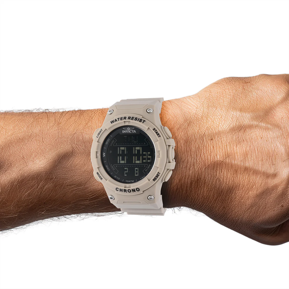 Invicta Racing Burnout Digital Men's Watch - 52mm. Light Brown (47526) 7 Invicta Racing Burnout Digital Men's Watch - 52mm. Light Brown (47526)