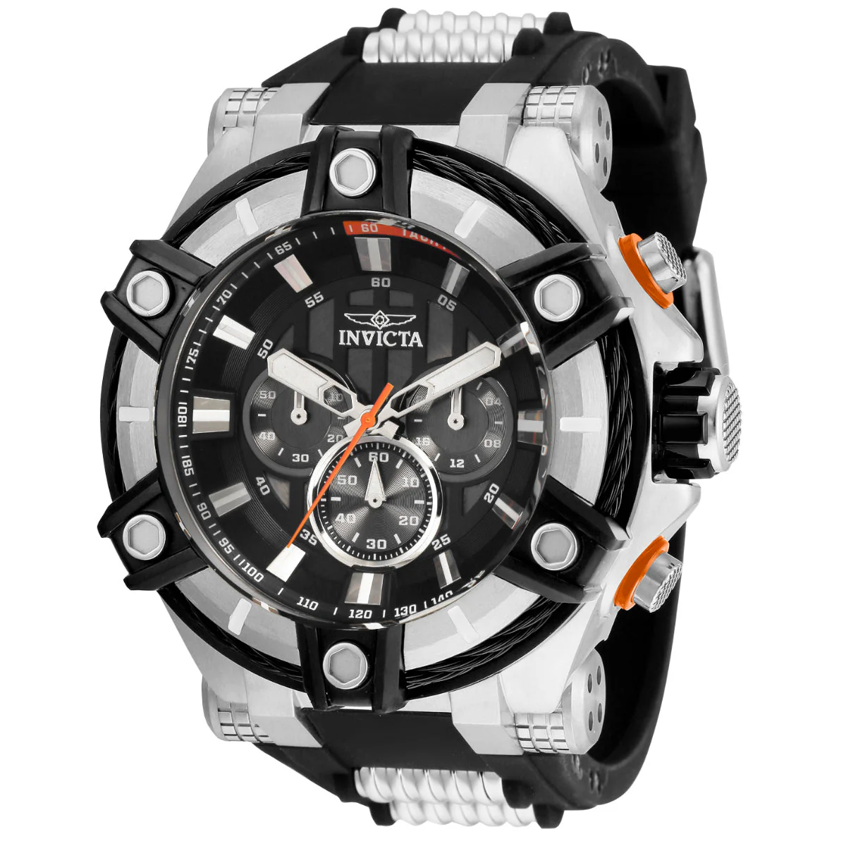 Invicta Bolt Surge Men's Watch - 52mm. Steel, Black (35547)