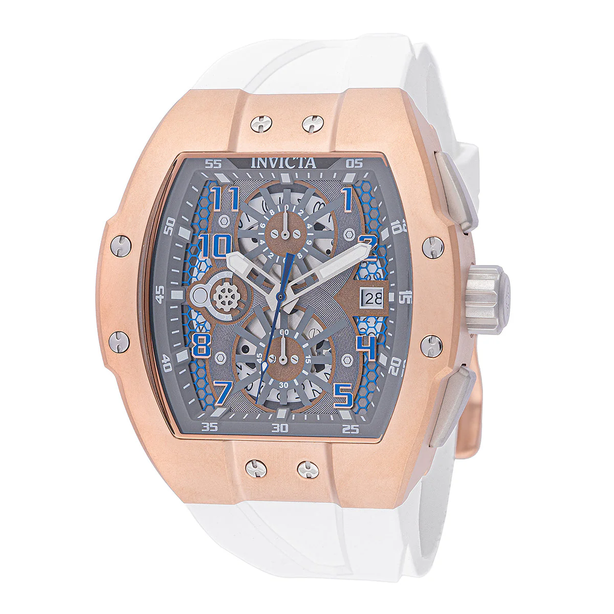 Invicta Racing Gridlock Men's Watch - 47mm. White (48028) 1 Invicta Racing Gridlock Men's Watch - 47mm. White (48028)