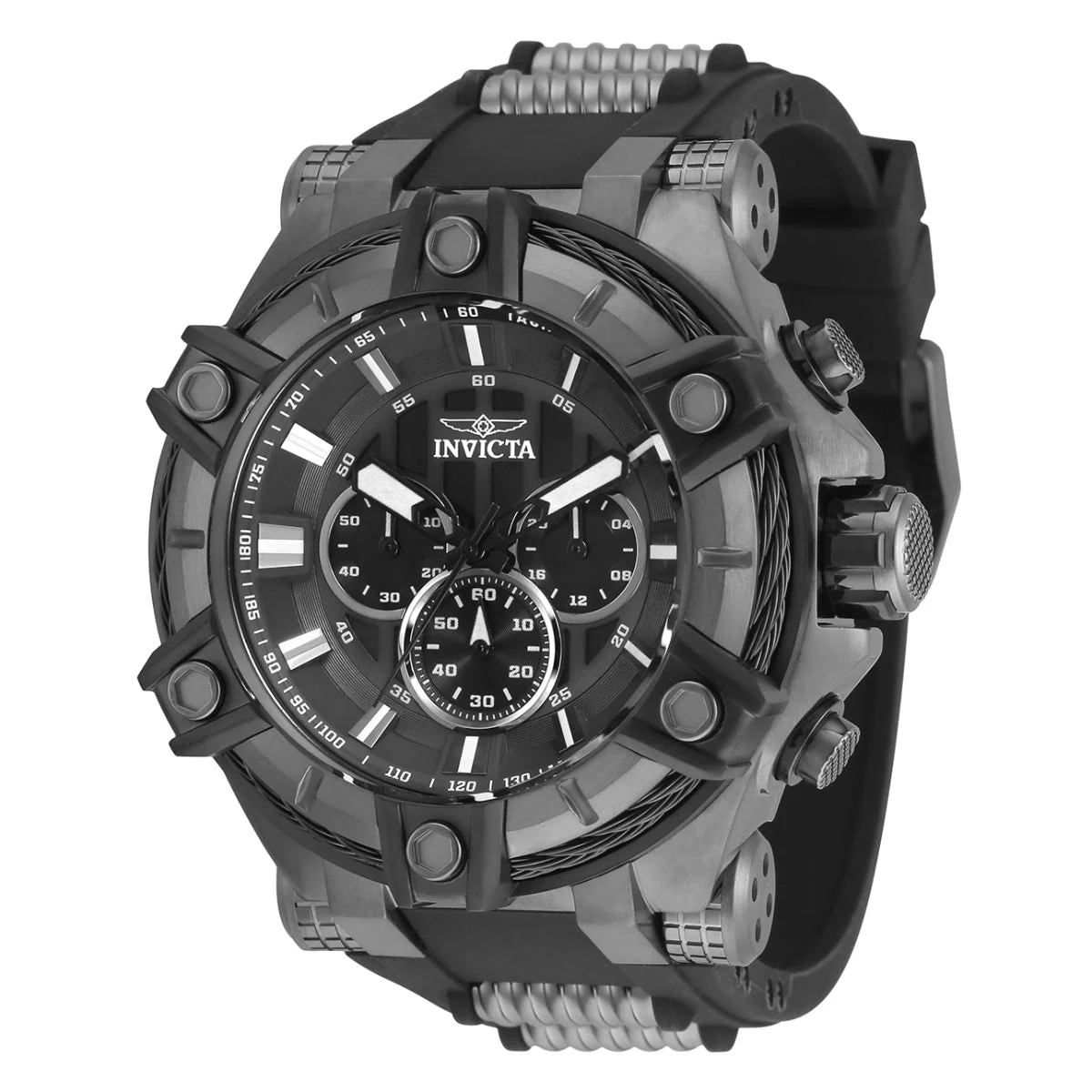 Invicta Bolt Surge Men's Watch - 52mm. Black, Gunmetal (35550)