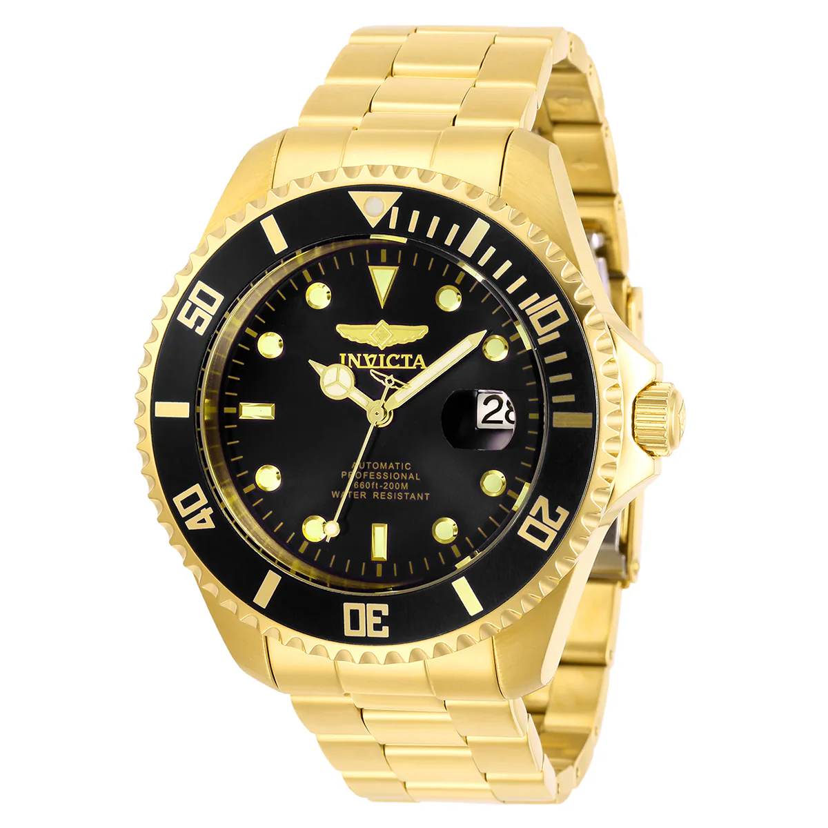 Invicta Grand Diver Automatic Solemnis Men's Watch - 47mm, Gold (28948)