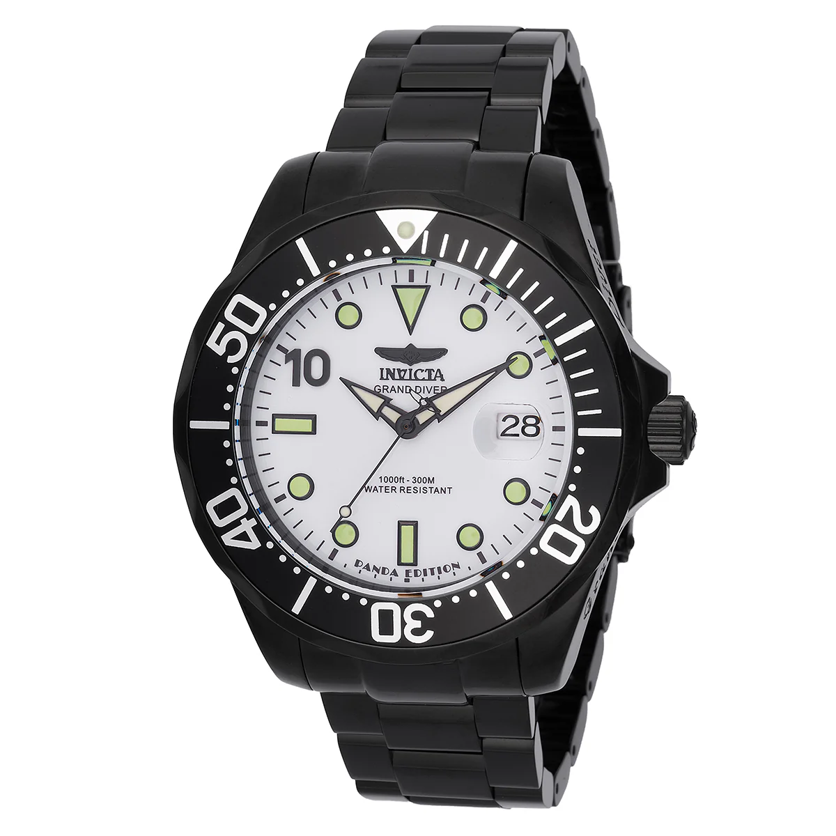 Invicta Grand Diver Panda Automatic Men's Watch - 47mm. Black (48707)