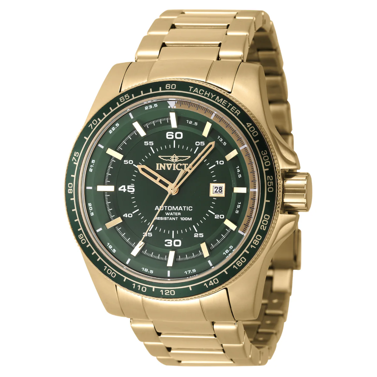 Invicta Speedway High Bank Automatic Men's Watch - 50mm. Gold (48079)