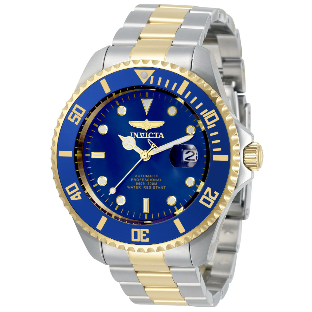 Invicta Grand Diver Solemnis Automatic Men's Watch - 47mm, Steel, Gold (34042)