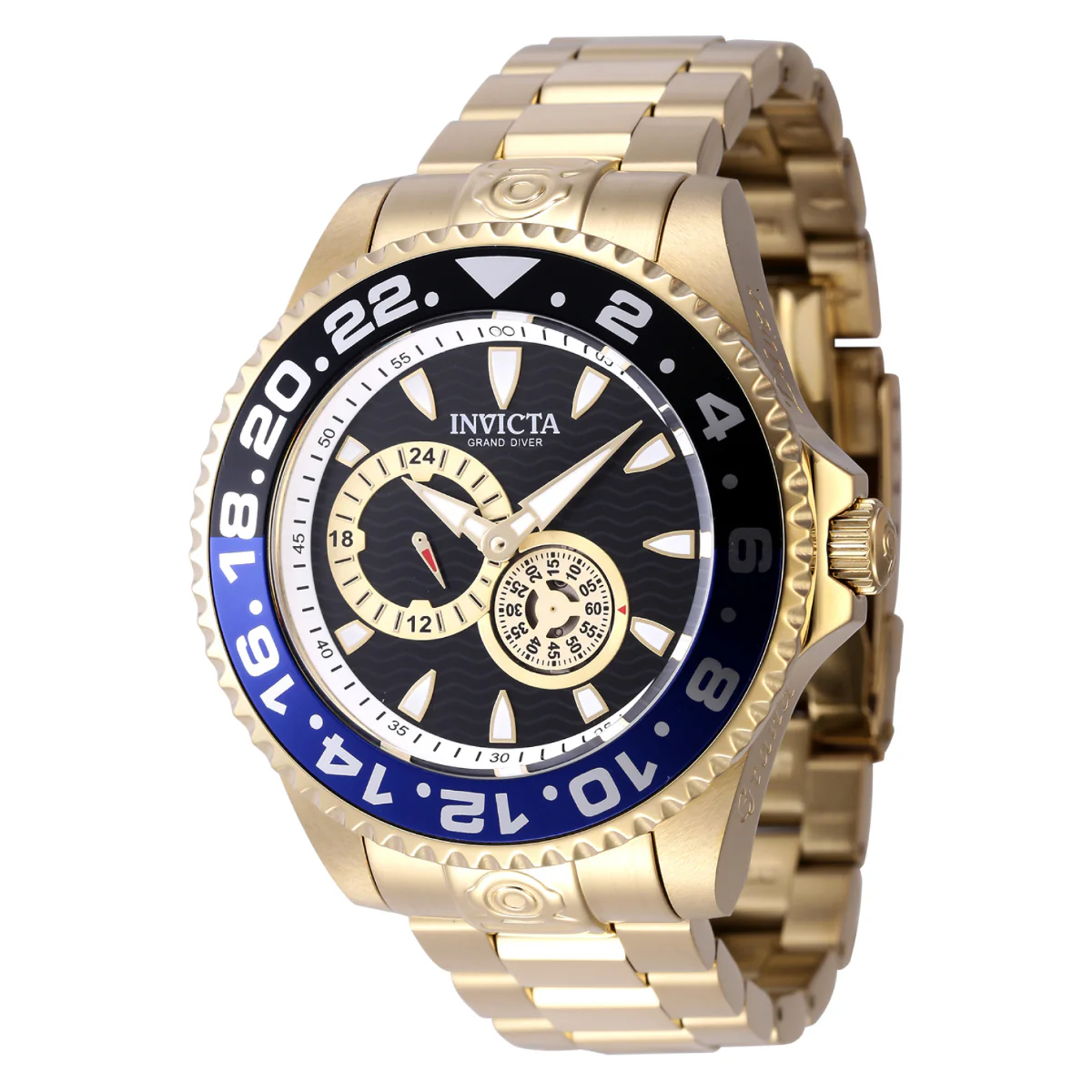 Invicta Grand Diver Automatic Men's Watch - 47mm. Gold (47303)