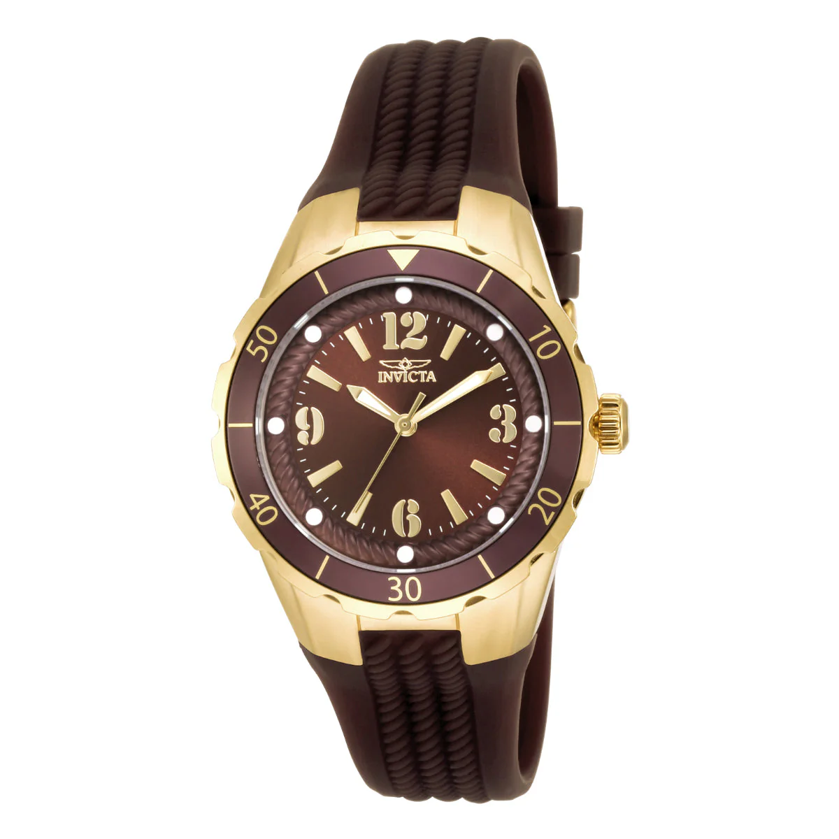 Invicta Angel Halo Women's Watch - 38mm. Brown (17485)